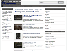 Tablet Screenshot of dreamehome.com